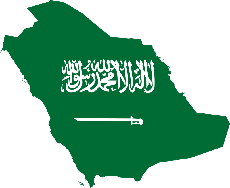 zemekoule Saúdská Arábie